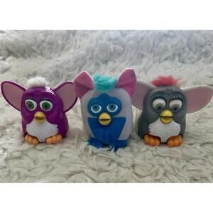 McDonald's Vintage Furby Lot. Three Variations